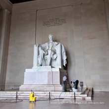 heißer Verkauf Abraham Lincoln Marmor Statue